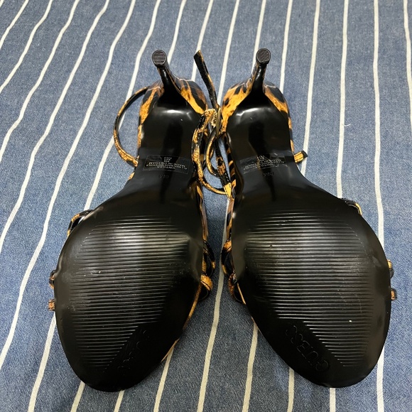 Guess Patent Leopard Print Heels - Picture 5 of 5